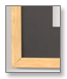 Natural Frame Dark Gray Matt